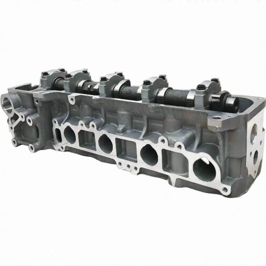 Toyota Hiace 2RZ 2.4L cylinder head, complete assembled -Side View