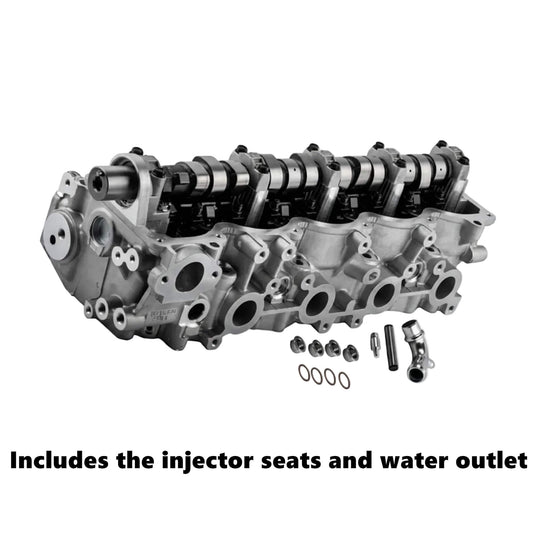 Ford Courier complete cylinder head Includes the injector seats and water outlet