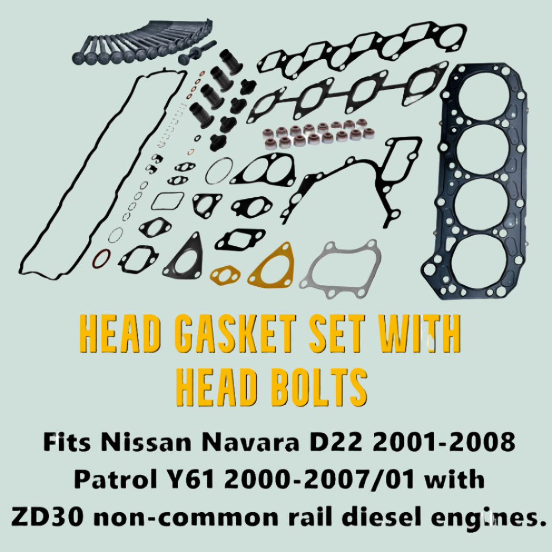 Patrol ZD30 Gasket Set With Bolts Non Common Rail