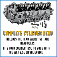 Cylinder Head for Ford Courier WLT 2.5 - litre - Cylinder Head Supply Midland