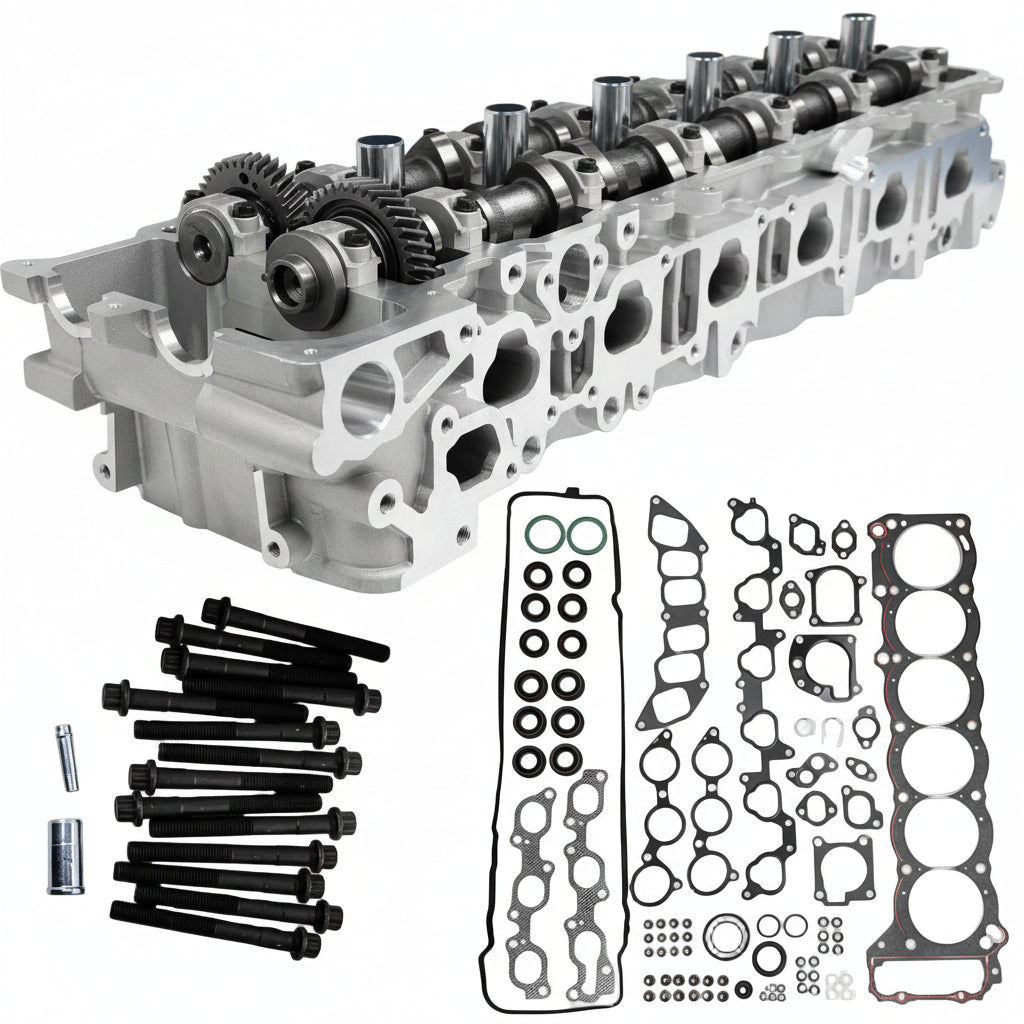Toyota Land Cruiser 80 1FZ 4.5L Cylinder Head Complete