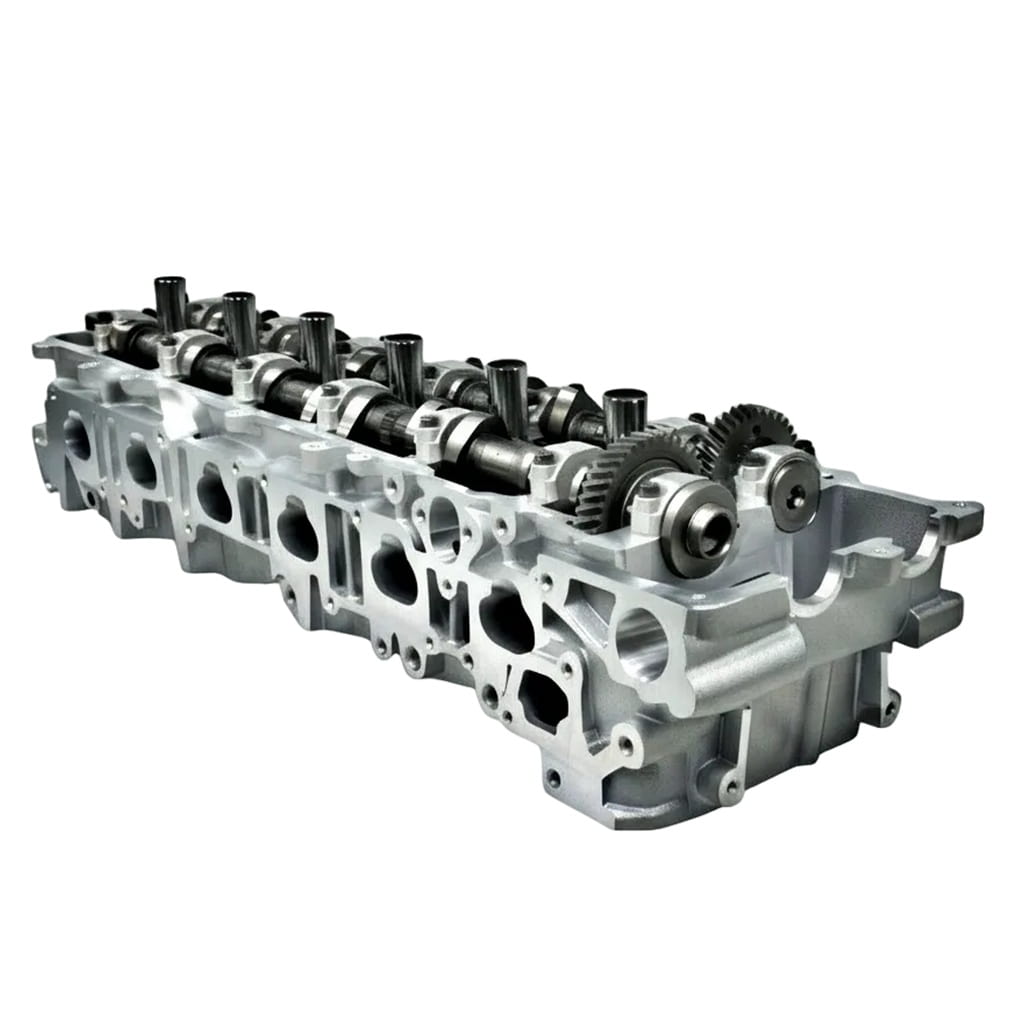 Toyota Land Cruiser 80 1FZ 4.5L Cylinder Head Complete Side View