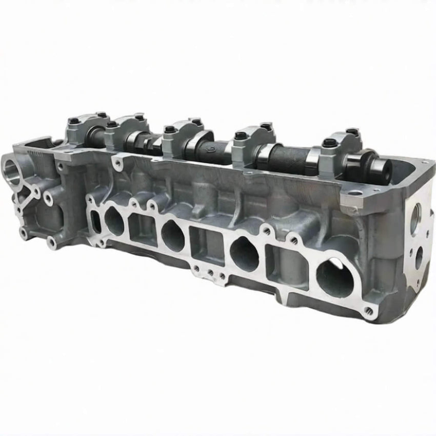 Toyota Hiace 2RZ 2.4L cylinder head, complete assembled -Side View