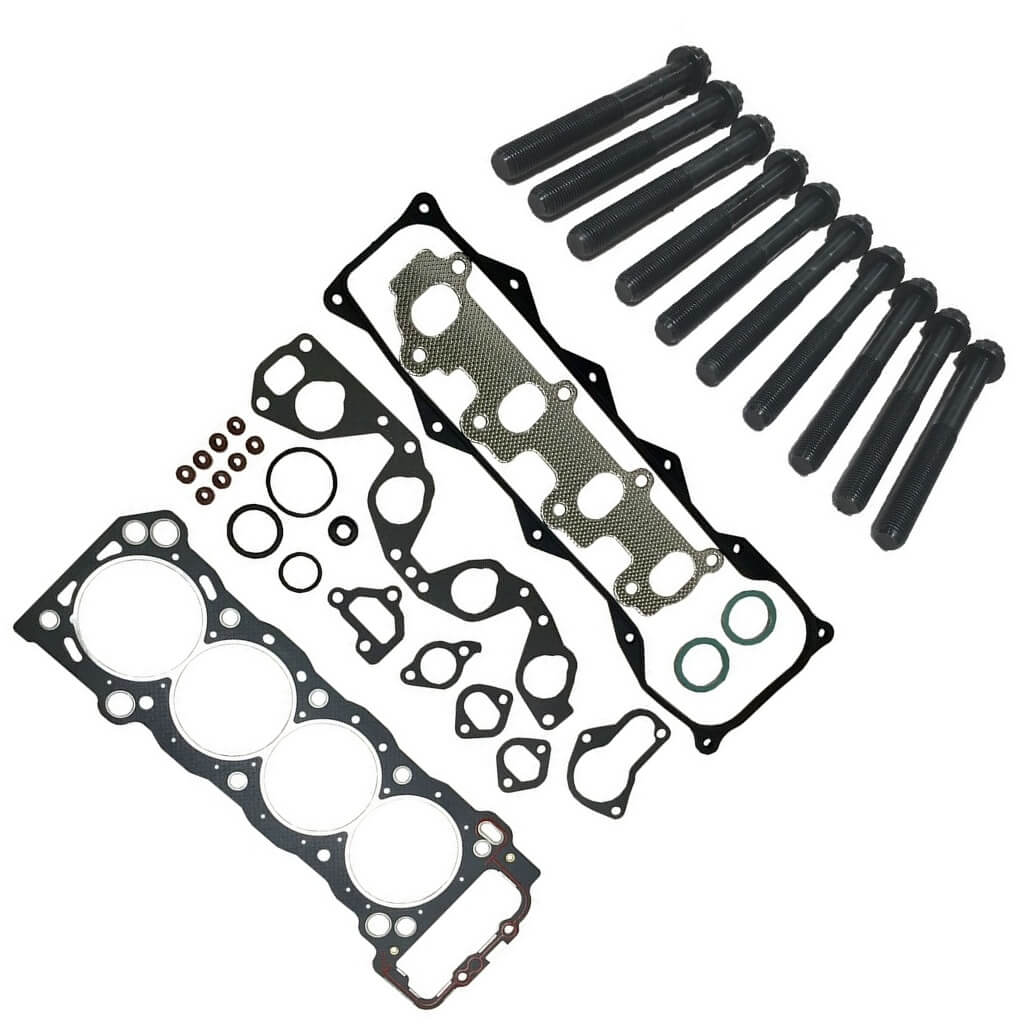 Toyota Hiace 2RZ 2.4L head gasket set with bolts included