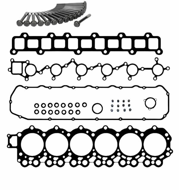 Nissan Patrol TB42 head gasket set with bolts