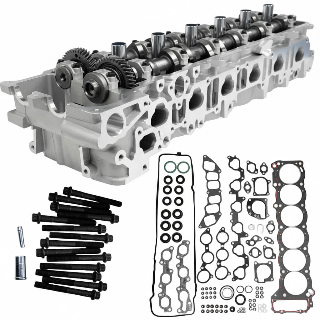 Toyota Land Cruiser 80 1FZ 4.5L Cylinder Head Complete