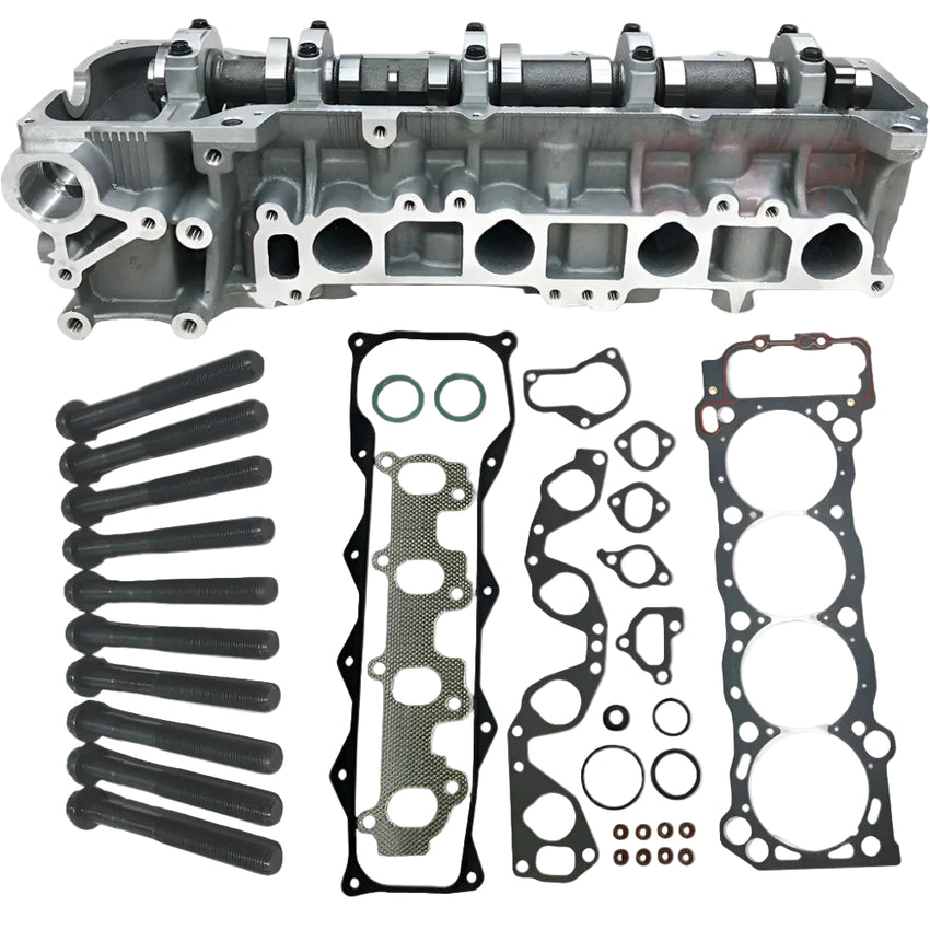 Toyota Hiace 2RZ Engine Assembled Cylinder Head With Gaskets