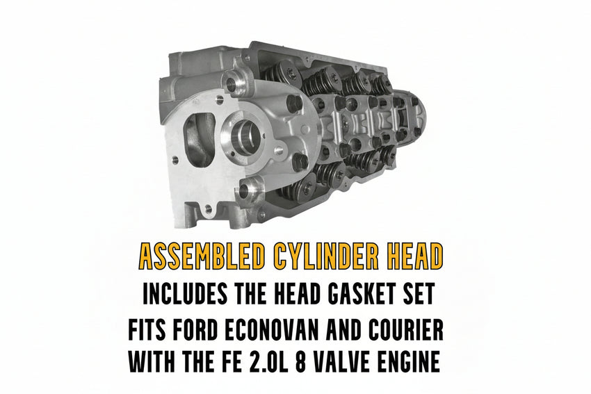 Assembled Cylinder Head Ford Mazda FE F2 F8 8 Valves