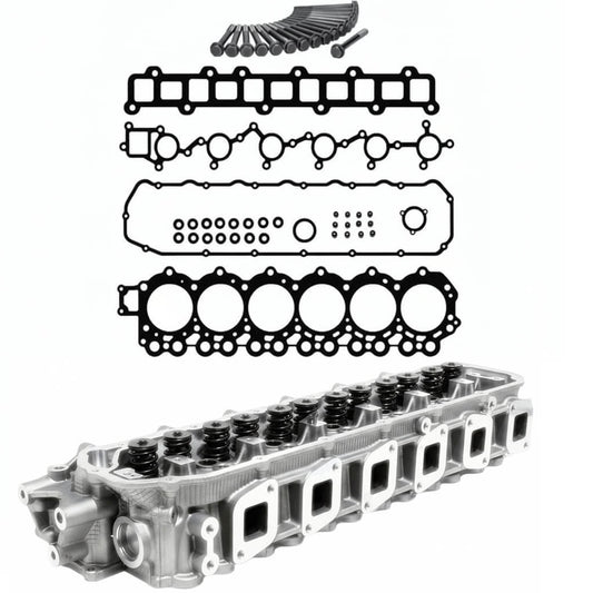 Assembled Cylinder Head Kit Nissan Patrol TB42 With VRS Gasket Set and Head Bolts