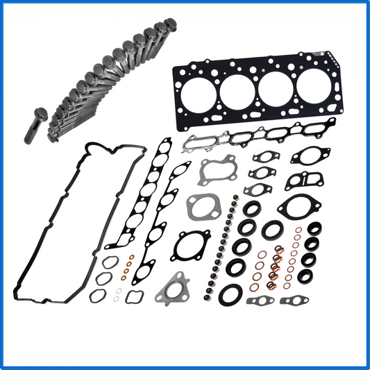 Mitsubishi Challenger Triton 4D56Di-T Cylinder Head Gasket set with Head Bolts