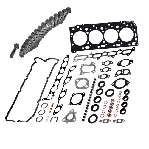 Mitsubishi Triton Challenger 4D56U Head Gasket Set With Head Bolts