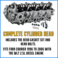 Courier WLT Complete Cylinder Head