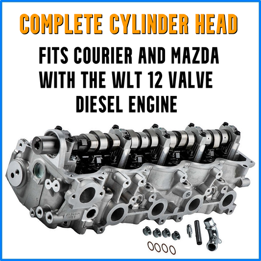 Ford Courier Mazda E2500 complete WLT 2.5L cylinder head