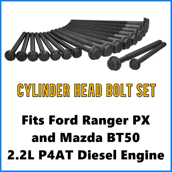 Ranger PX Mazda BT50 P4AT Cylinder Head Bolt Kit