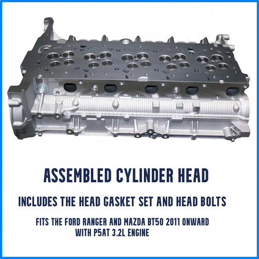 Ranger PX P5AT Complete Cylinder Head