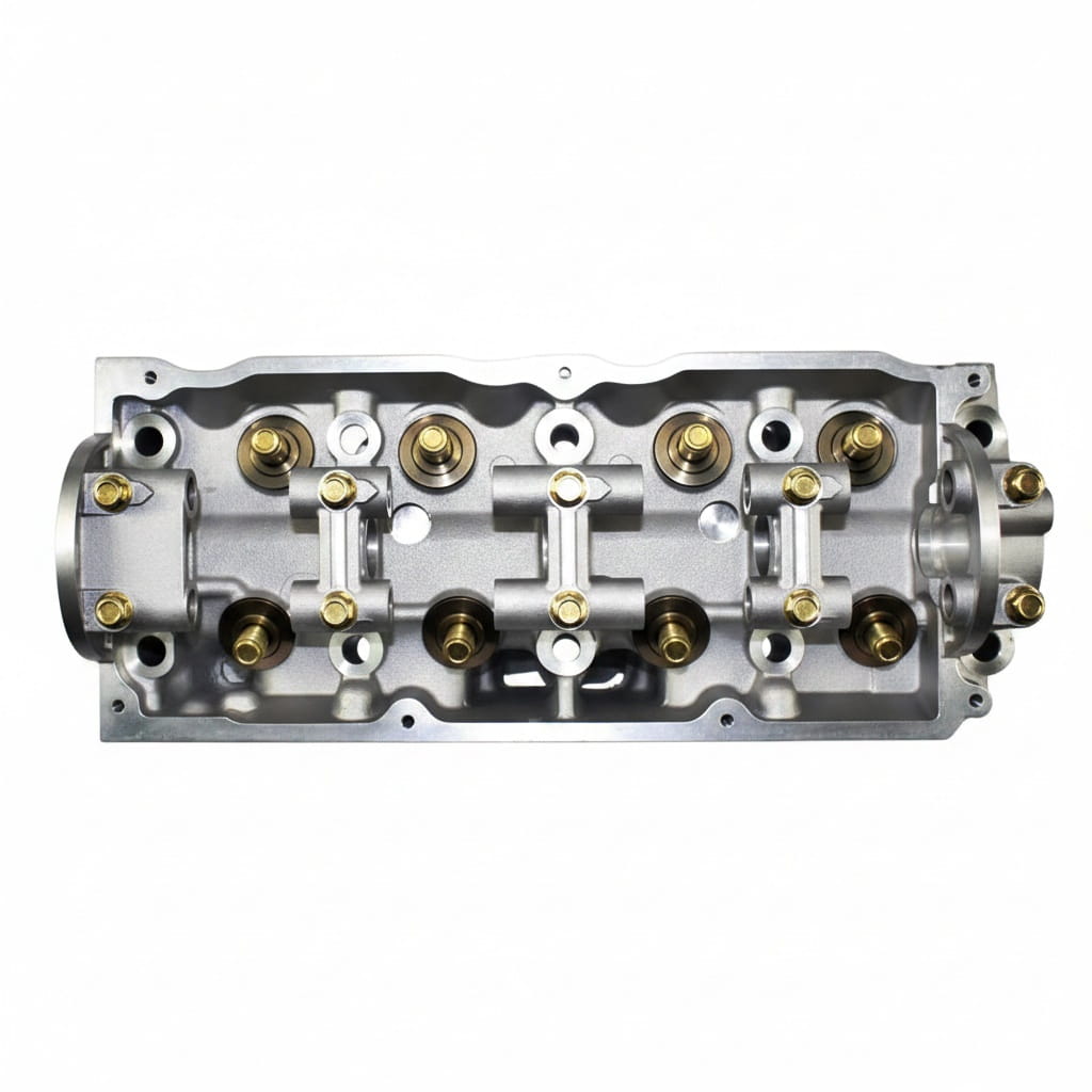 Ford Courier Mazda FE F2 F8 Cylinder Head Bare 8 Valve Top View