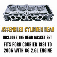 Assembled Cylinder Head Ford Mazda G6 2.6 12 Valve Top View