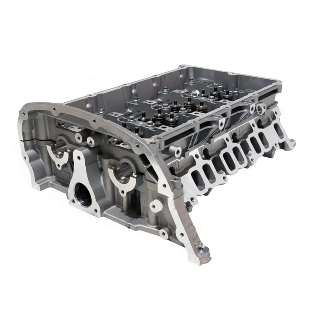Ford Ranger Mazda BT50 P4AT 2.2L Cylinder Head Complete with  Side View