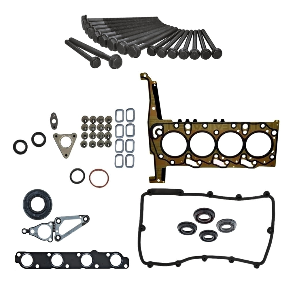 "Complete head gasket set with bolts for Ford Ranger and Mazda BT50 P4AT 2.2L engines."
