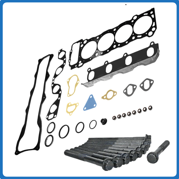 Hiace 2RZ Head Gasket Set with the head bolts