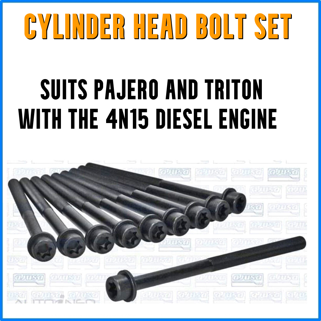 Mitsubishi Pajero Triton 4N15 Cylinder Head Bolt Set
