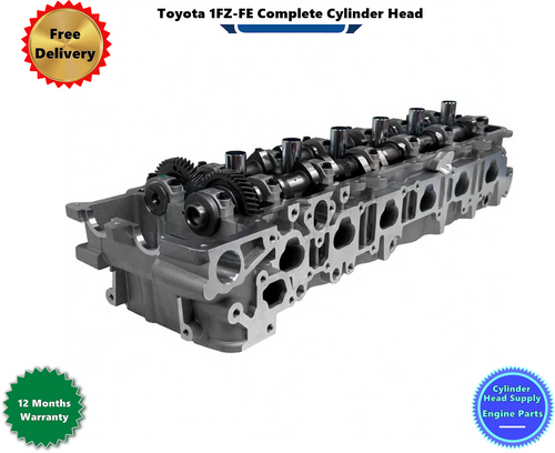 1FZ-FE 4.5L complete Head Land Cruiser 80 Series