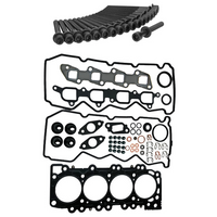 YD25 Cylinder Head  gasket set and head bolts 
Nissan Navara 2.5L