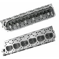 Assembled Cylinder Head Nissan Patrol TB45 Top and Bottom Views