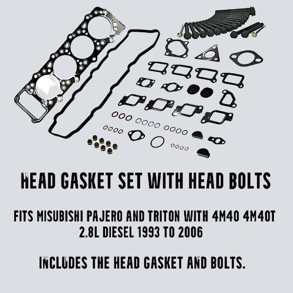 4m40 gasket set and bolts