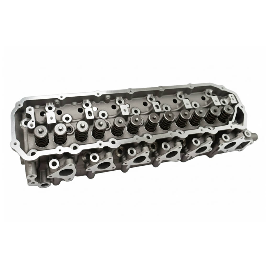 Assembled Cylinder Head Nissan Patrol TB42 Top View