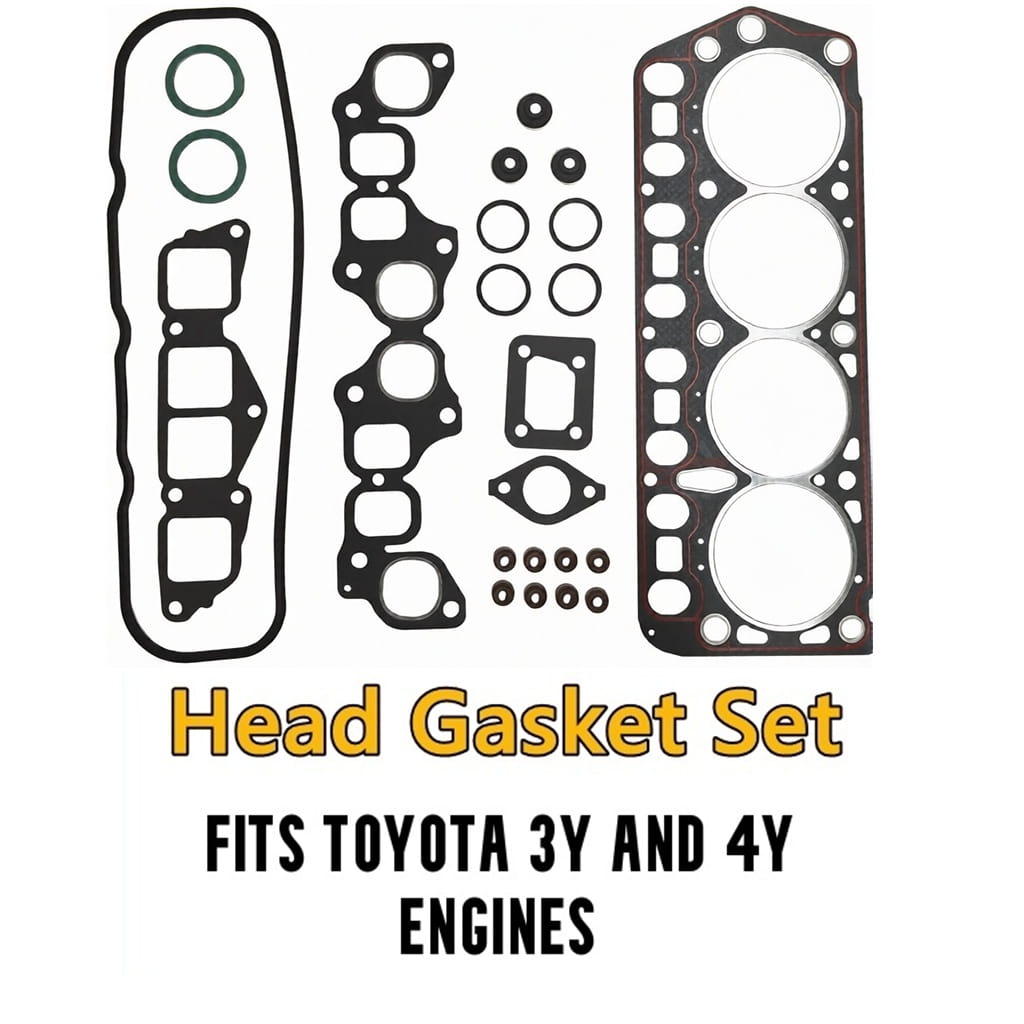 Toyota 4Y Vrs Head Gasket Set with Text