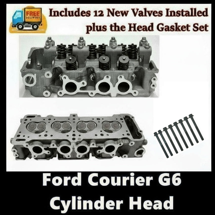 Ford Mazda G6 2.6L Assembled Cylinder Head + Bolts