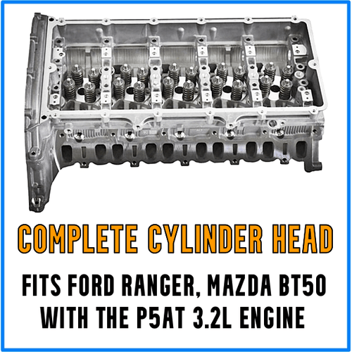 Assembled Cylinder Head Mazda BT50 P5AT 3.2 Diesel - Cylinder Head Supply Midland