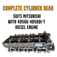 Mitsubishi Triton Challenger 4D56  Cylinder Head With Text