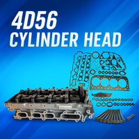 4D56U Cylinder Head with Camshaft - Side Angle