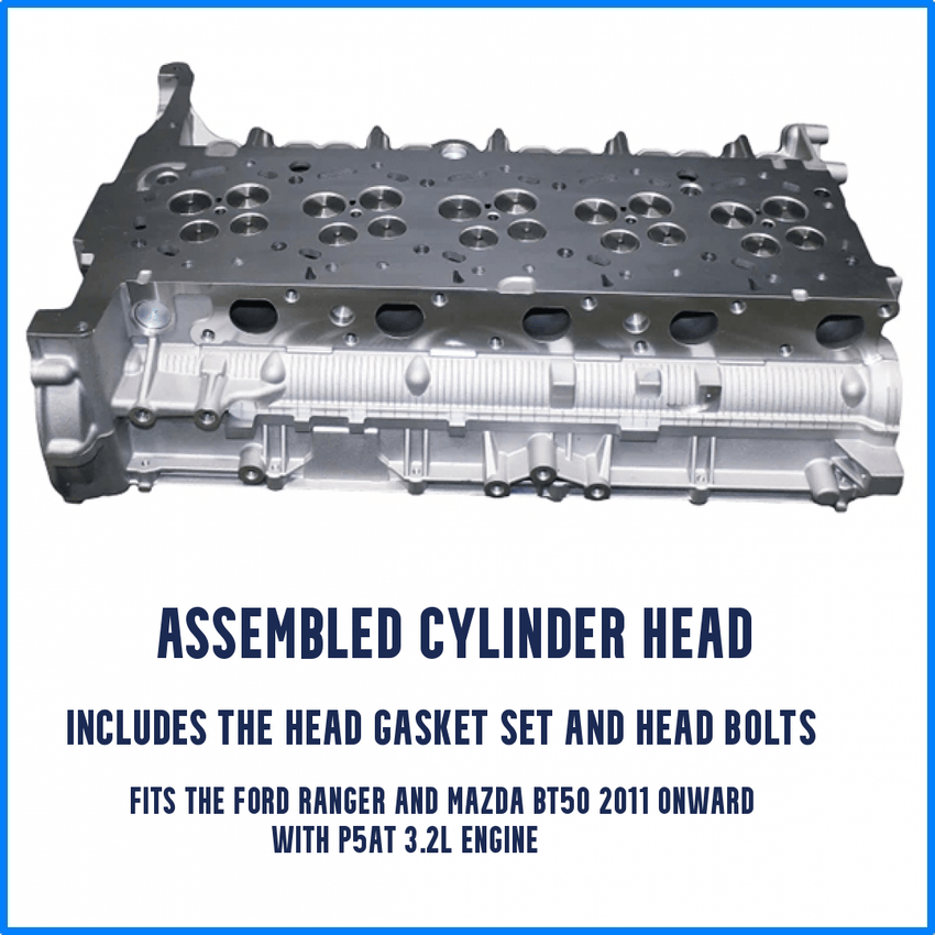 Cylinder Head Assembly For Ford Ranger PX - Cylinder Head Supply Midland