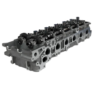 Cylinder head for Landcruiser 1FZ-FE 100 Series on a white background