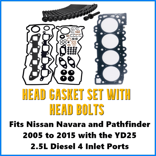 Head Gasket Set Nissan Navara - Cylinder Head Supply Midland