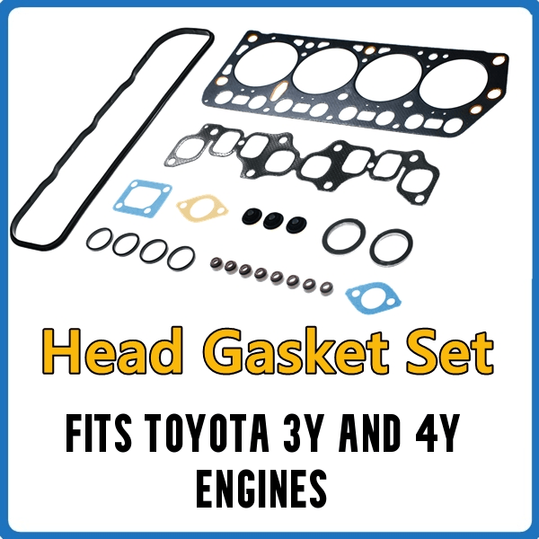 Head Gasket Set Toyota Hiace Hilux 4Y - Cylinder Head Supply Midland