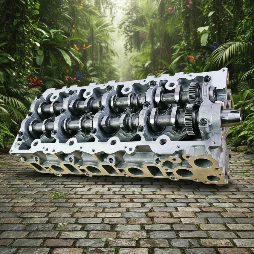 Toyota Hiace Hilux Prado 1KD 3.0 Cylinder Head Complete Top View