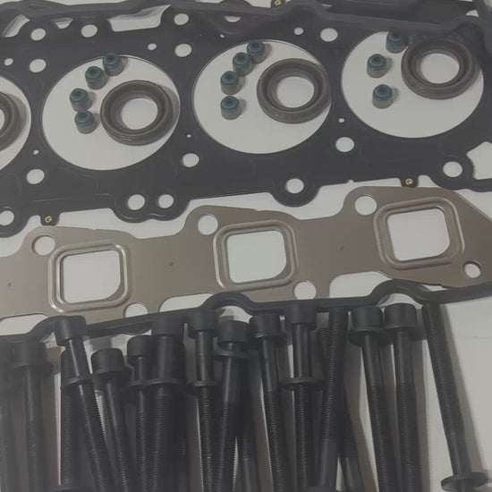 Head Gasket Set Nissan Navara YD25 Four Inlet Ports with Head Bolts