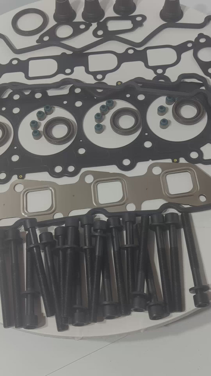 Head Gasket Set Nissan Navara YD25 Four Inlet Ports with Head Bolts