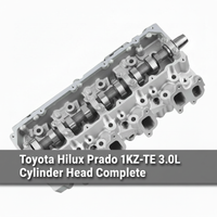 Toyota Hilux Prado 1KZ-TE Cylinder Head with text overlay