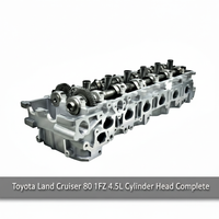 Toyota Land Cruiser 1FZ Cylinder Head with text overlay