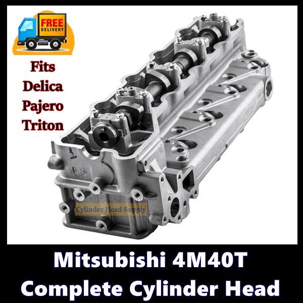 Pajero Triton 4M40 4M40T Cylinder Head Assembled Motor Vehicle Engine Parts Cylinder Head Supply 