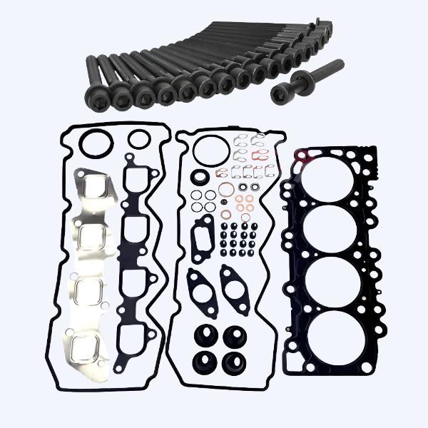 Navara YD25 Cylinder Head Gasket Set Four Port with Head Bolts Motor Vehicle Engine Parts Cylinder Head Supply 