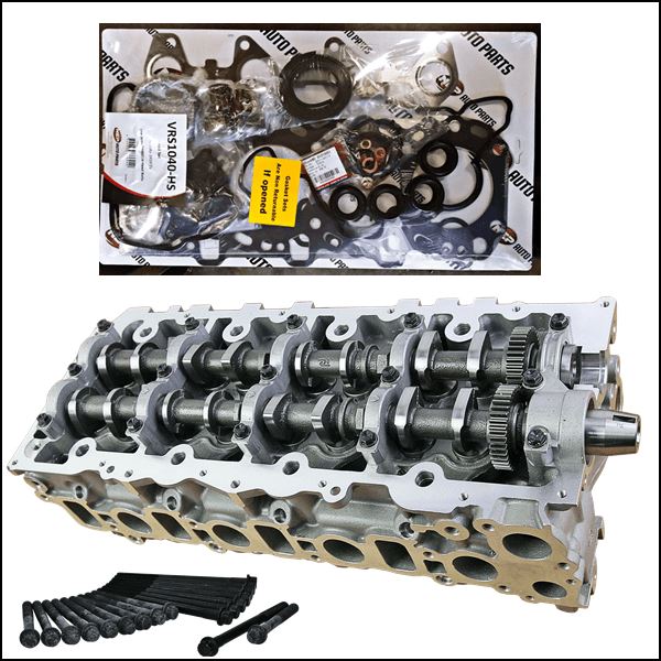 Hilux Hiace Prado 1KD-FTV Complete Cylinder Head Motor Vehicle Engine Parts Cylinder Head Supply 