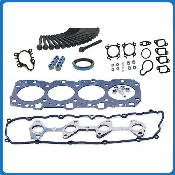 Hilux Prado Surf 1KZ-TE Vrs Cylinder Head Gasket Set with Head Bolts Motor Vehicle Engine Parts Cylinder Head Supply 