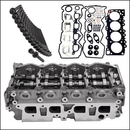 Assembled Cylinder Head Nissan Navara YD25 2.5L with Four inlet Ports - Cylinder Head Supply Midland