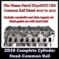 Assembled Cylinder Head Nissan Patrol ZD30 Common Rail - Cylinder Head Supply Midland